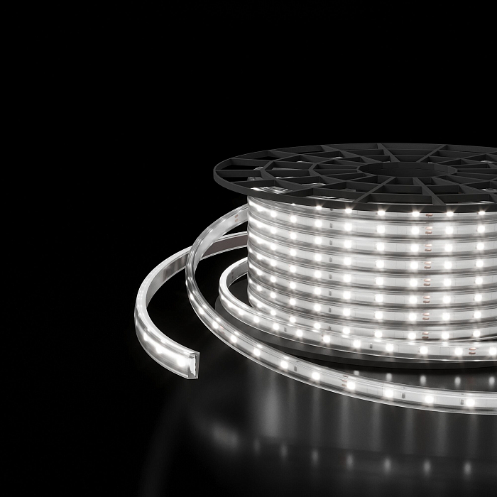 Уличный светильник Elektrostandard Лента светодиодная 220V 8W 60Led 2835 IP65 холодный белый, 50 м